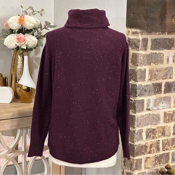 C&C CALIFORNIA Women’s Turtleneck Speckled Sweater in the Size Large - Picture 11 of 12